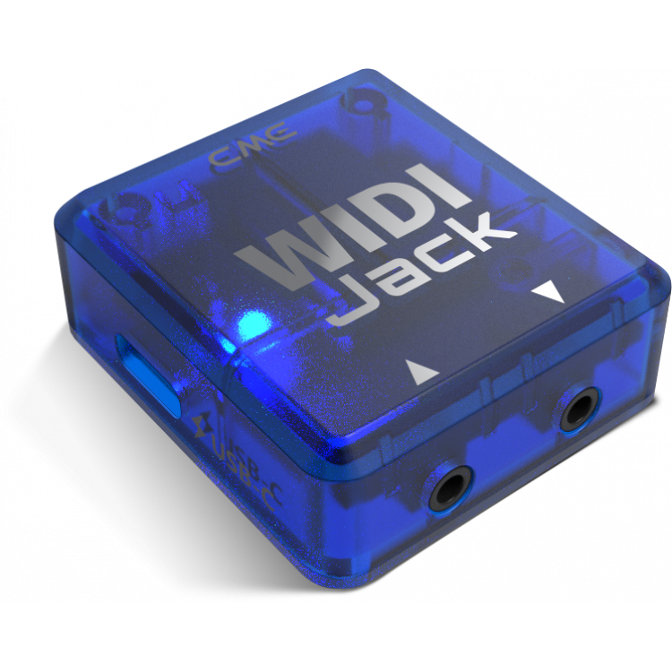 CME WIDI Jack 無線藍牙 MIDI 轉接器 (含一對 5ping-2.5mm 專用線)